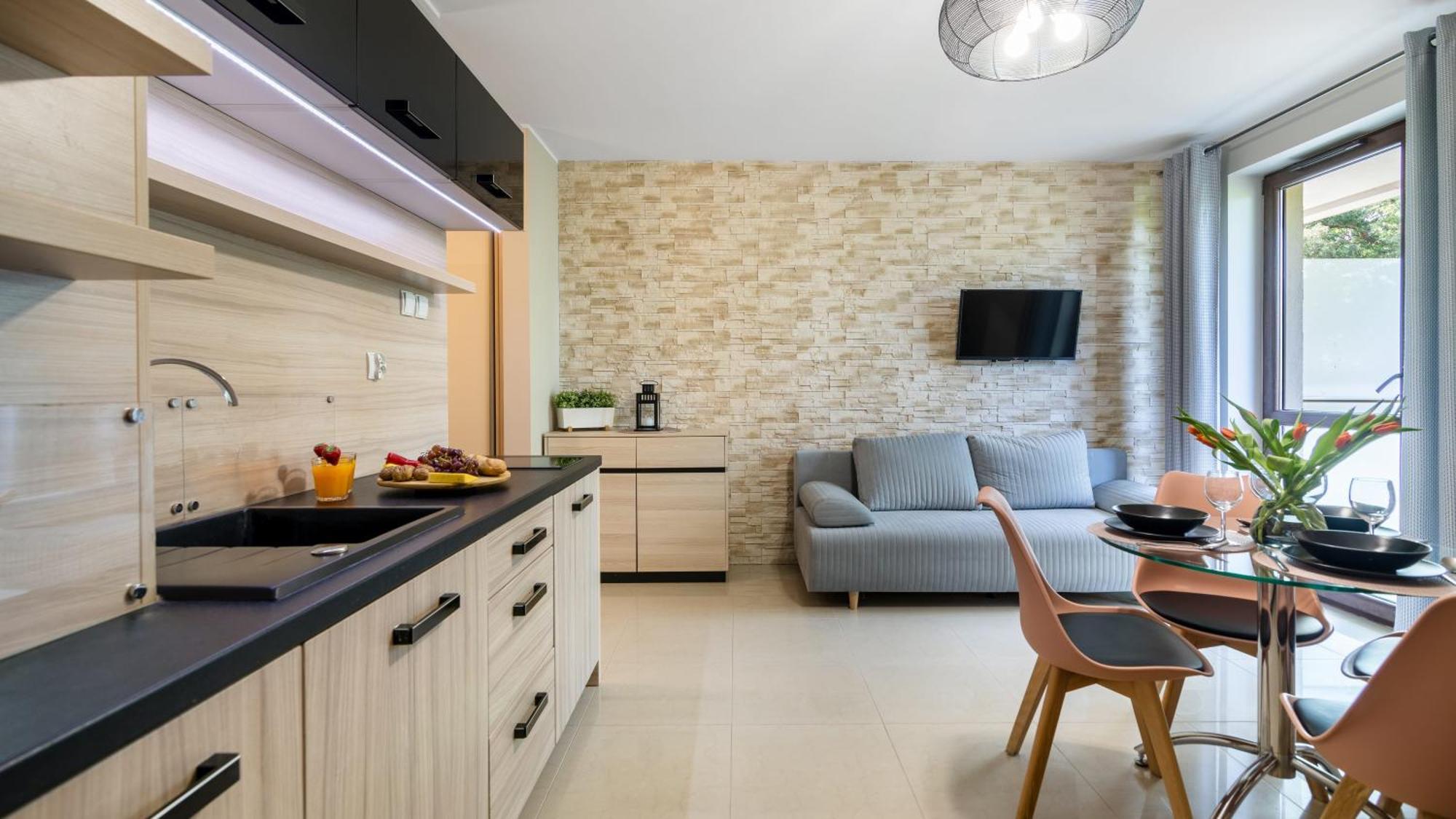 Morskie Apartamenty Przy Plazy Piamola クリニツァ・モルスカ エクステリア 写真